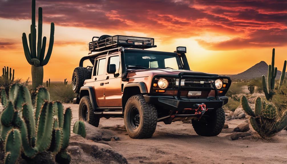adventure in rugged terrain