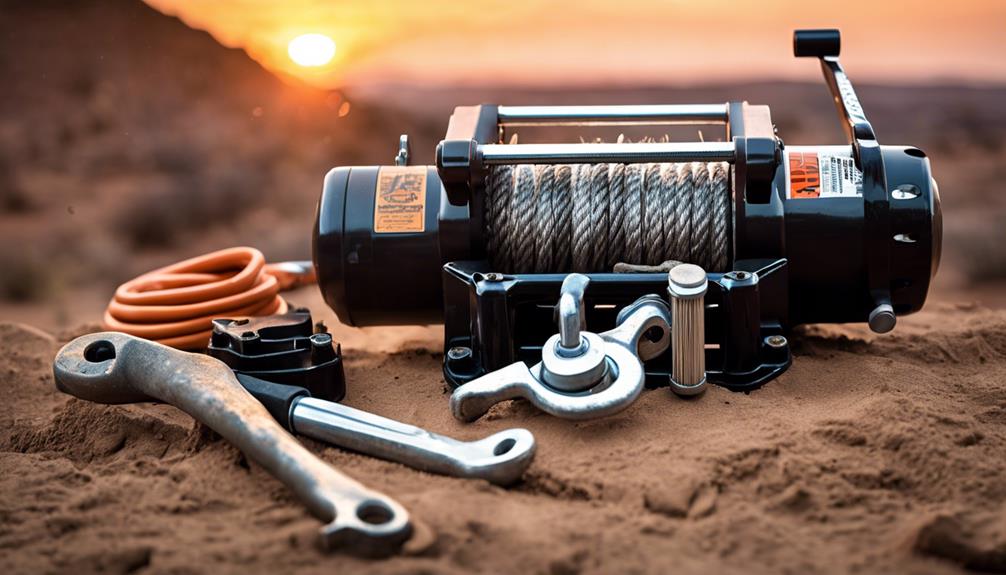 winch care and maintenance